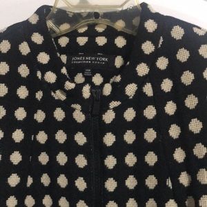 Jones New York 3/4 sleeves 100% wool jacket  size 14W
